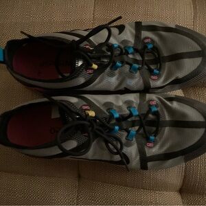 Nike VaporMax Black and Gray Athletic Shoes